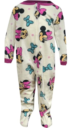 Girls Disney Minnie Mouse Footie Infant Blanket Sleeper Pajamas
