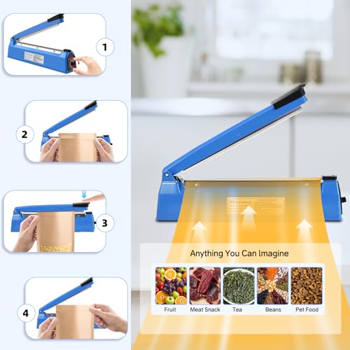 Scelleuse thermique impulse SINZUX 200mm plastique thermo soudeuse - 6