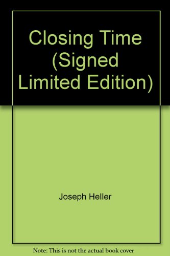Closing Time (Signed Limited Edition) B00ALQ7VGY Book Cover