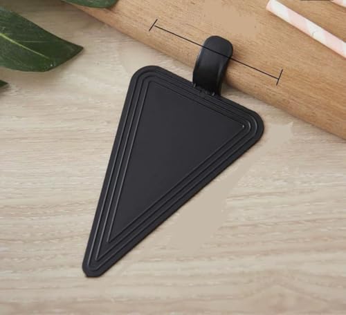 Triangle Cake Server, Black Hard Plastic, 12 cm x 7.8 cm (200pcs)