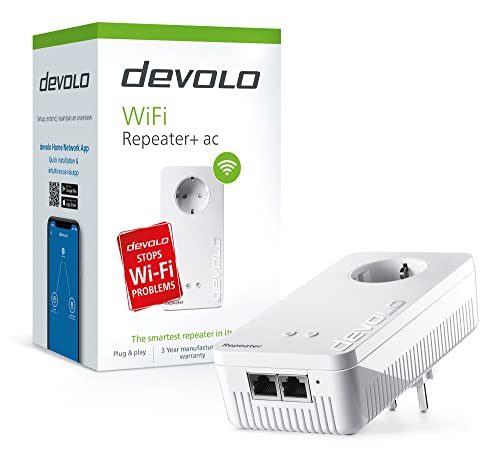 WLAN-Repeater mit LAN-Anschluss Devolo 8705 WiFi Repeater+ AC