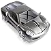 Usbkingdom 2.4GHz Cool Sport Car Shape Wireless Mouse Optical Cordless Mice with USB Receiver for PC Laptop Computer 1600 DPI 3 Buttons (Gray)