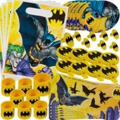Batman Fun Goodie Bags 8 Pre-filled - $5.00(Free Favor Bag)