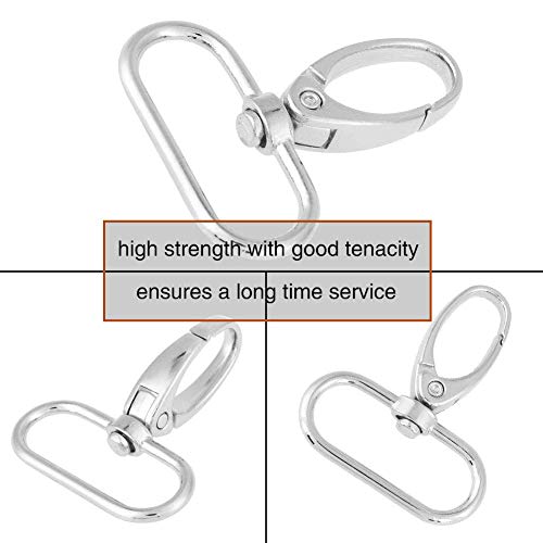 30 Stück Schwenk Karabinerhaken HakenKarabiner Karabinerhaken Mit Schlüsselring Haken Für Swivel Tasche Verschlüsse… – Bild 5