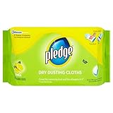 Pledge Dusting Cloths (citrus 20 Cloths Per Pack)