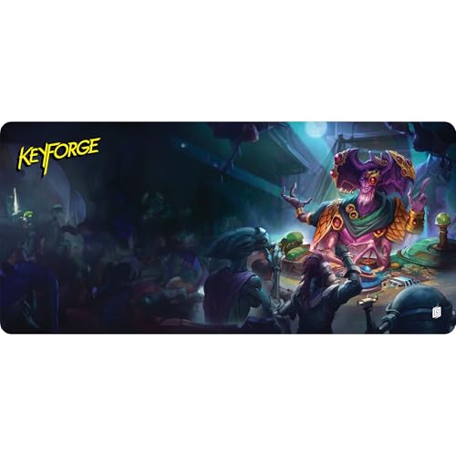 KeyForge: Ekwidon Blue Light Special Extra-Wide Playmat