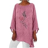 Langdruck Frauen Bluse Top Ärmel Lässige Katze Casual Tops V-Ausschnitt Lässig Comfort Damenshirt Oberteile Langarm T Shirt Casual Tops Modern