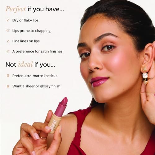 Image of AKIND Oh So Smooth Lip Creme - Hydrating & Lip Barrier-Friendly with Shea butter, Murumuru butter & Jojoba Oil - Felt Cute (4.2g)