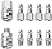 Produktbild 10 pcs 1/4 Zoll BSP Euro Druckluftkupplung Schnellkupplung für Schläuche Fitting Kupplungen Luftschlauch Verbindungsstück Steckverbindungen Kupplungsstecker Luftleitung Schlauch Kompressor Zubehör