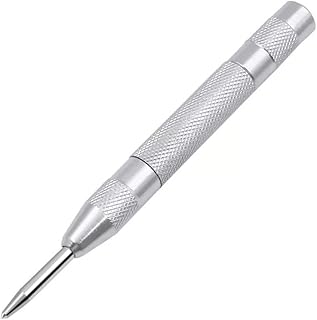 Automatic Center Punch - 5 Inch Automatic Spring Punch With Adjustable Tension