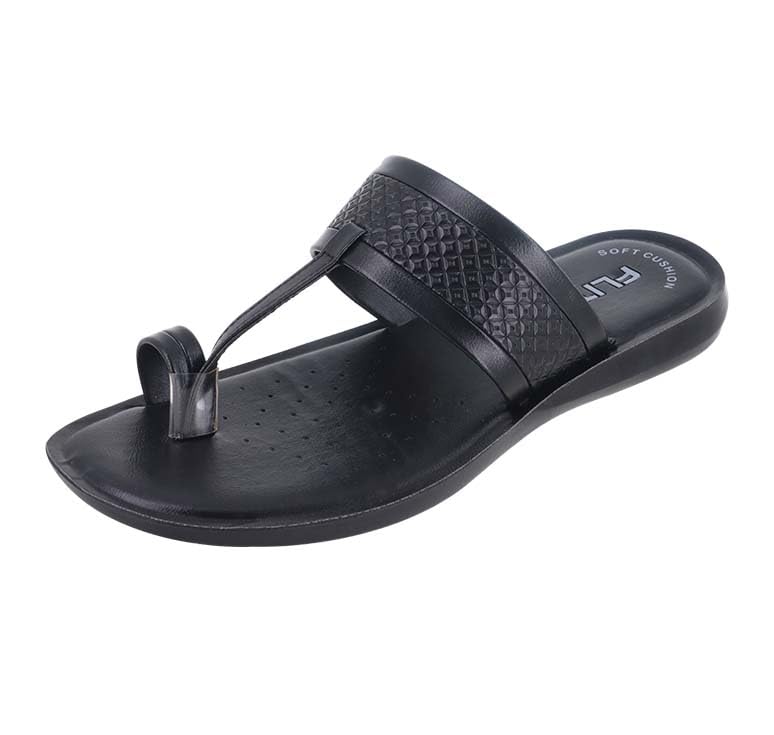 Image of FLITE Men's Slippers /Kohlapuri Sandals for Men /Leather Slippers for Gents
