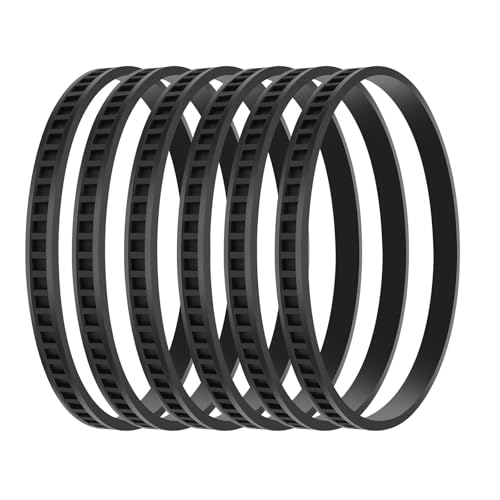 KeeTidy 6 Pack 45-69-0010 Compatible with Pulley Tires Replacement 6225 6230 6232-6 AO2807 6238N 6238-20 2729-20 Portaband Saw Belts