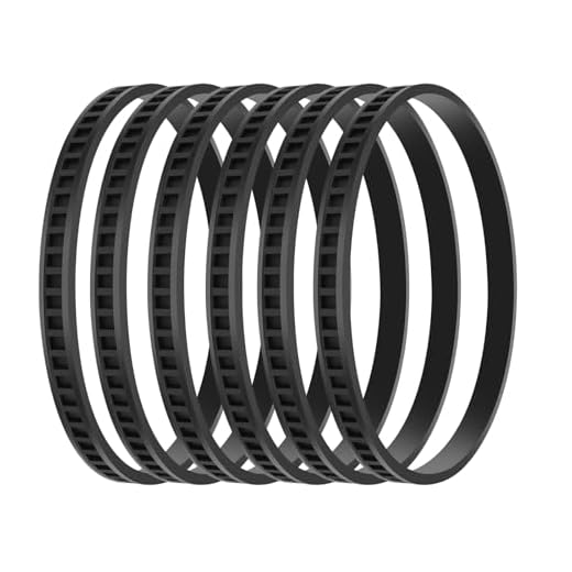 KeeTidy 6 Pack 45-69-0010 Compatible with Pulley Tires Replacement 6225 6230 6232-6 AO2807 6238N 6238-20 2729-20 Portaband Saw Belts