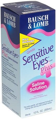 Sensitive Eyes+ Saline Solution 12 Fl Oz
