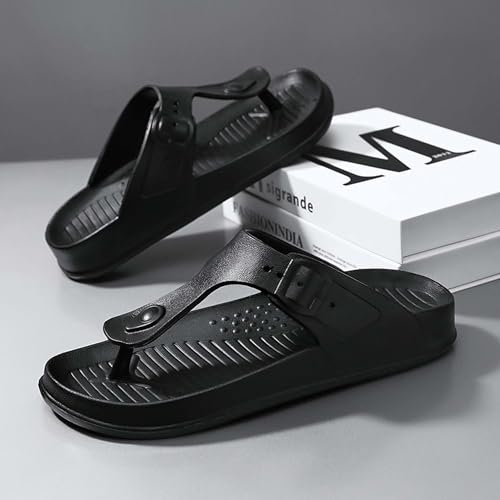 Summer men's comfortable and lightweight beach sandals, quick drying flip flops4