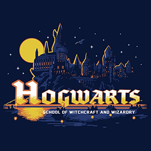Boy's Harry Potter Hogwarts Illuminating Moon T-Shirt2