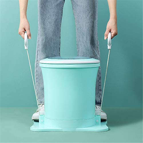 Portable Hand Cranked Mini Washing Machine Spin Dryer Only Eco Friendly Small Clothes Wringer for Camping Apartments Dorms Easy to Use and Compact (Green)