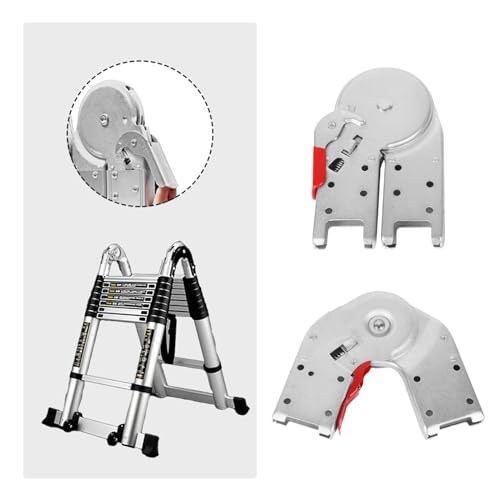 Image of Step Ladder Hinge Folding Ladder Joint Hinge Folding Telescopic Ladder Joint 19.5cmx12cm