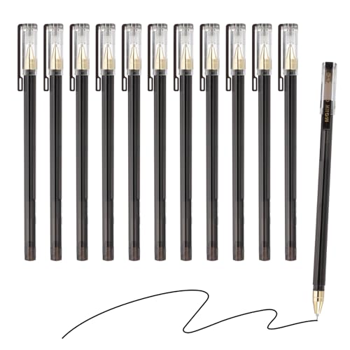 Stylos gel 0.5 mm M&G lot de 24 pour écriture fluide à la maison et au bureau