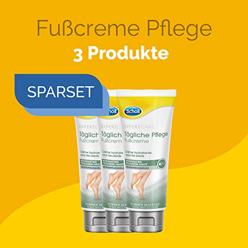 Preisvergleich Produktbild Scholl Set Tägliche Pflege Fußcreme 225ml (3x75ml)
