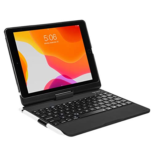 Targus THZ857DE VersaType for iPad (8th and 7th Gen) 10.2 inch, iPad Air 10.5 inch, iPad Pro 10.5 inch (German) - Black - Image 4