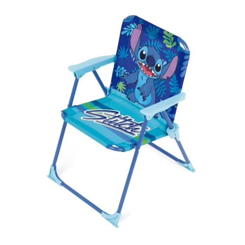 Miniatura 7 de Arditex Silla Plegable Con Brazos De Stitch De Disney - 38x32x53cm - Adecuado Para Jardín, Camping, Playa O Montaña - Ideal Para Niños Y Niñas.