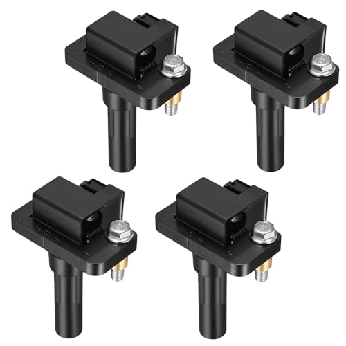 Image of 4-Pack UF480 Ignition Coils Compatible with Subaru Impreza 2002-2003 2.0L H4- Replaces for 5C1398, E960, 52-1749, IC560, 22433-AA421, 22433-AA560, 22433-AA561