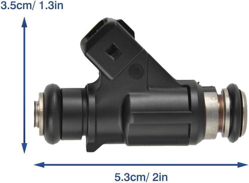 25335288/25344543/892123001, Fuel Injector Set of 4, Compatible with Mercury 40HP-60HP Outboard 2002-2006