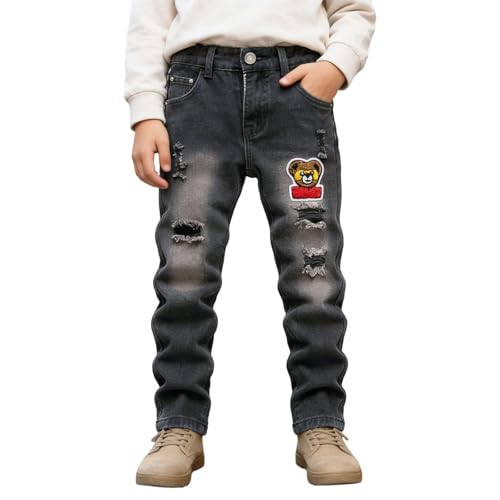 Jeans garçon 16 ans et pantalon en denim style baggy hip hop enfant