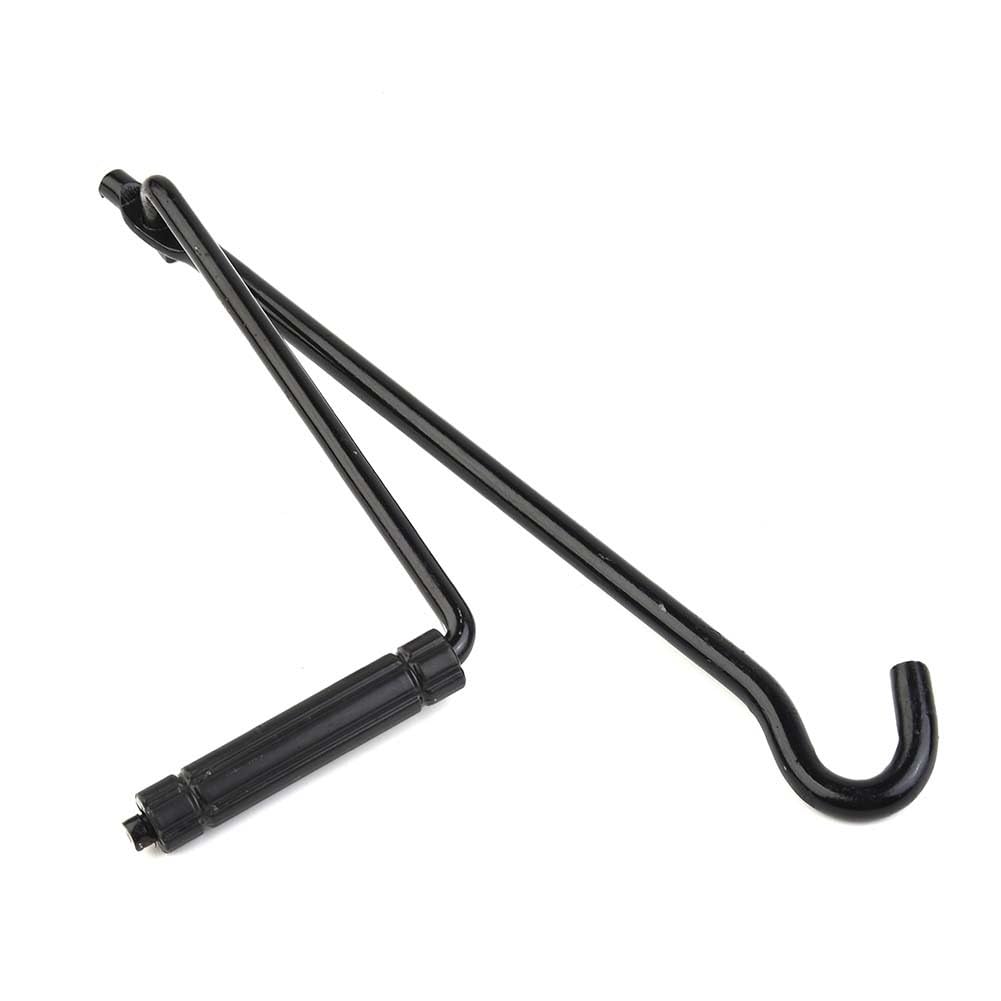 Outil de manivelle de cric de voiture en acier inoxydable pour changement de pneus et de roues, 42 cm