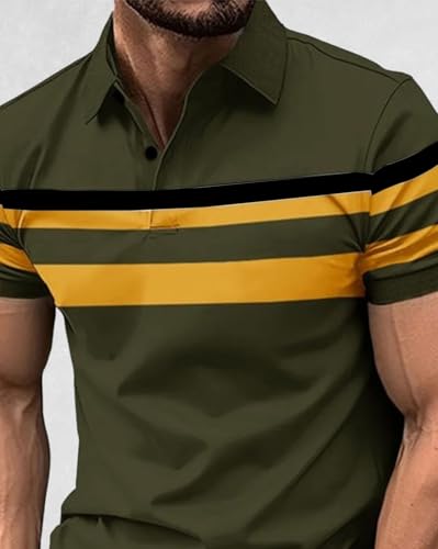 Image of AUSK Men Polo Tshirt with Half Sleeve Regular Fit