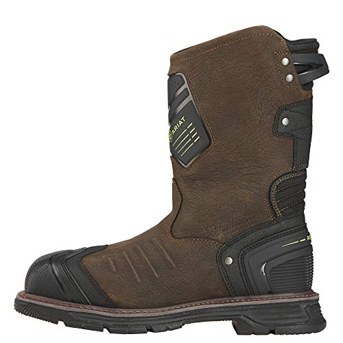 ARIAT mens Catalyst Vx Waterproof Square Toe Composite Toe Work Boot, Brown, 11 US