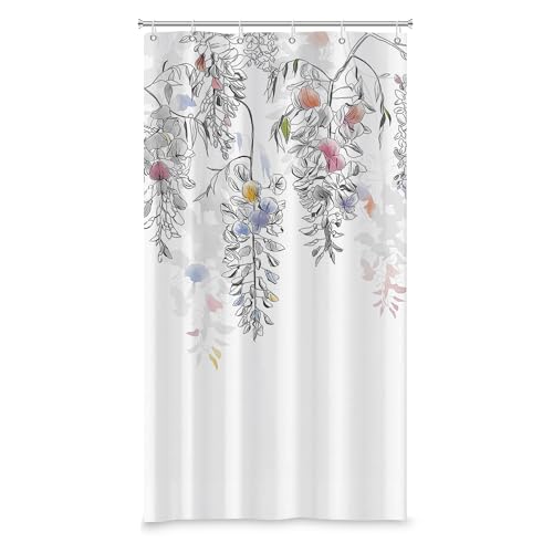ASDCXZ Leaves Shower Curtain 120x180 cm - Image 3