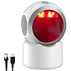 1D 2D QR Omnidirectional Hands-Free Automatic Barcode Scanner Reader .Symcode USB Barcode Reader Automatic Image Sensing Barocde Scanner .Capture Barcode from Mobile Phone Screen Barcode Scanner