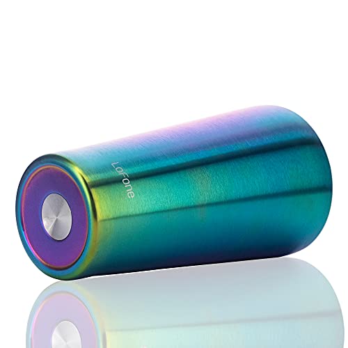 Vaso con popote de acero inoxidable de 17 onzas, 500 ml, taza térmica de viaje de doble pared, taza de café de acero… - Imagen 4