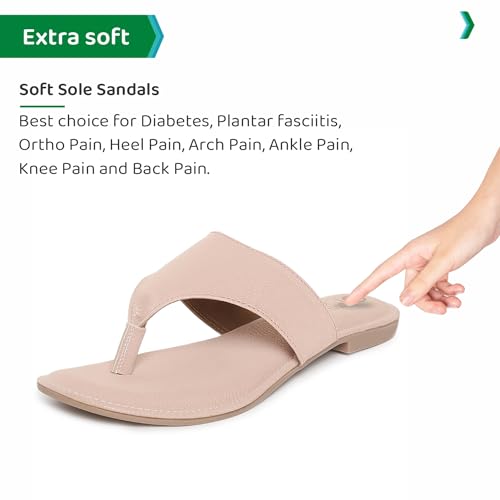 Image of ORTHO JOY Fancy doctor Sandals|| Stylish slippers for women