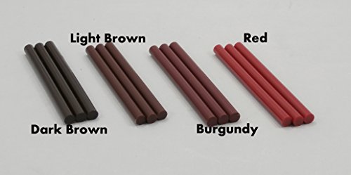 Gluesticksdirect Red Colored Glue Sticks 7/16" X 4" 5 Lbs #TOP4