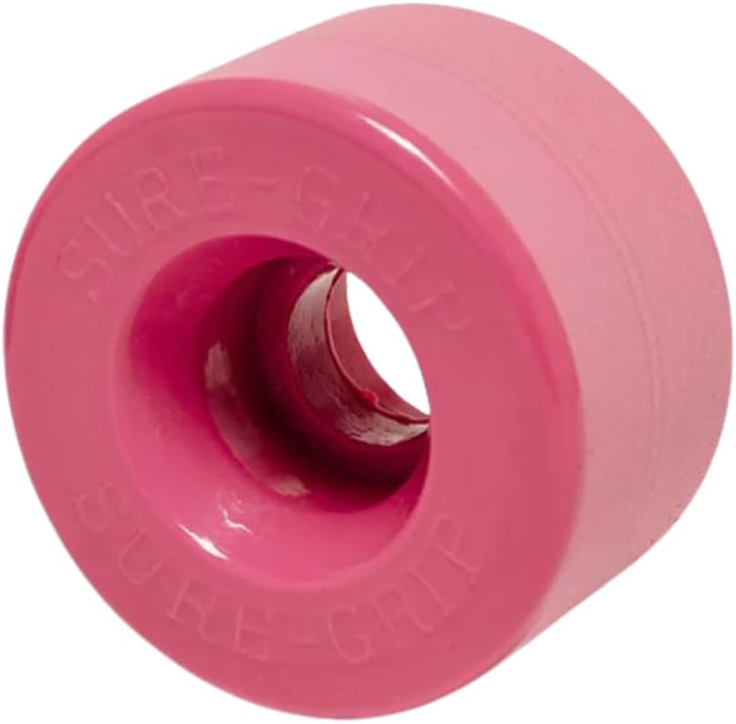 Sure-Grip Velvet Roller Skate Indoor Wheels | Constructed with Vanathane Wheel Material | Fits Precision Bearings - Suitable for Beginners Also - Made in USA - 55mm x 31mm- Set of 8 Wheels