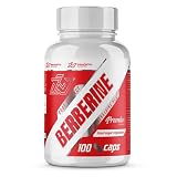 FlorioSport Berberine 2x100 Capsule Immortal Nutrition – Berberina Berberis Aristata Pura 500 mg, Titolata al 98% – Integratore Alimentare