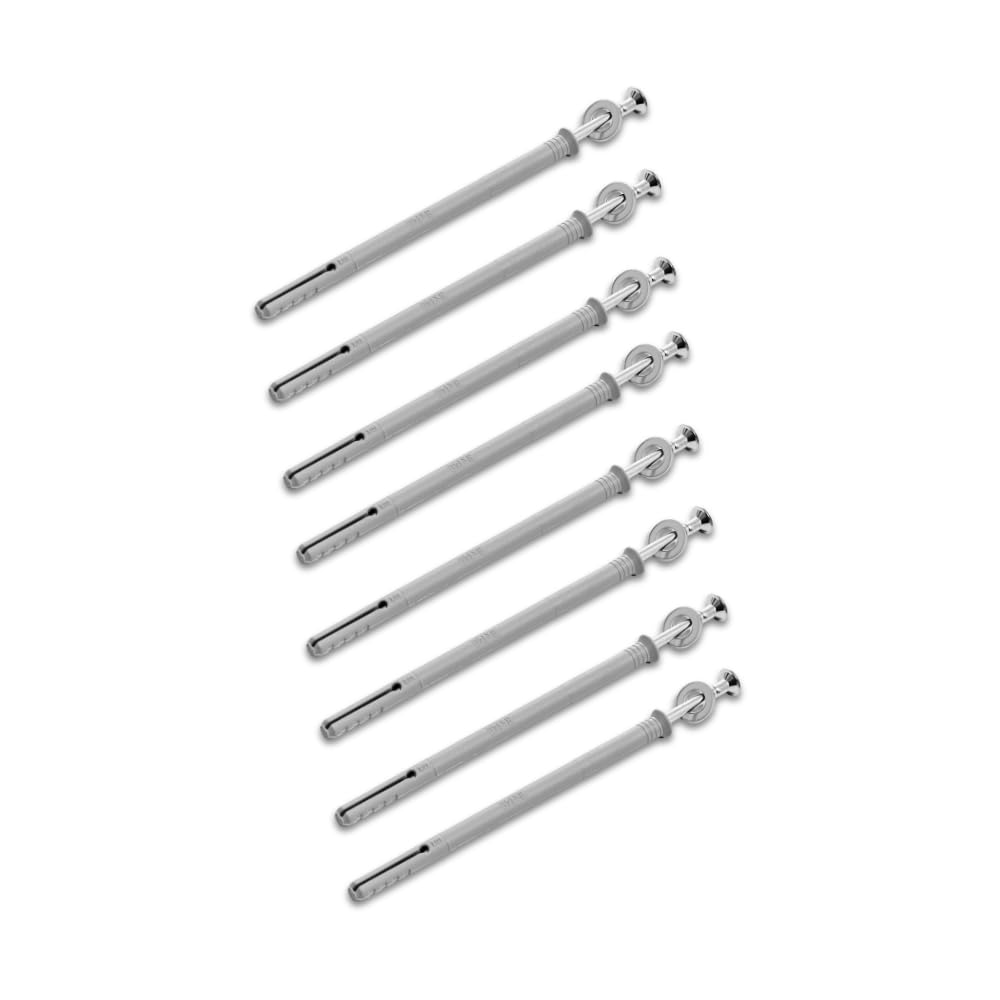 bepco Lot de 2 rampes de Trottoir - 100 cm - Différentes hauteurs - en Caoutchouc (Noir) - Rampe d'accès avec rondelles intégrées (100 x 25 x 8 cm, avec kit de Fixation (8 Chevilles à Clou))