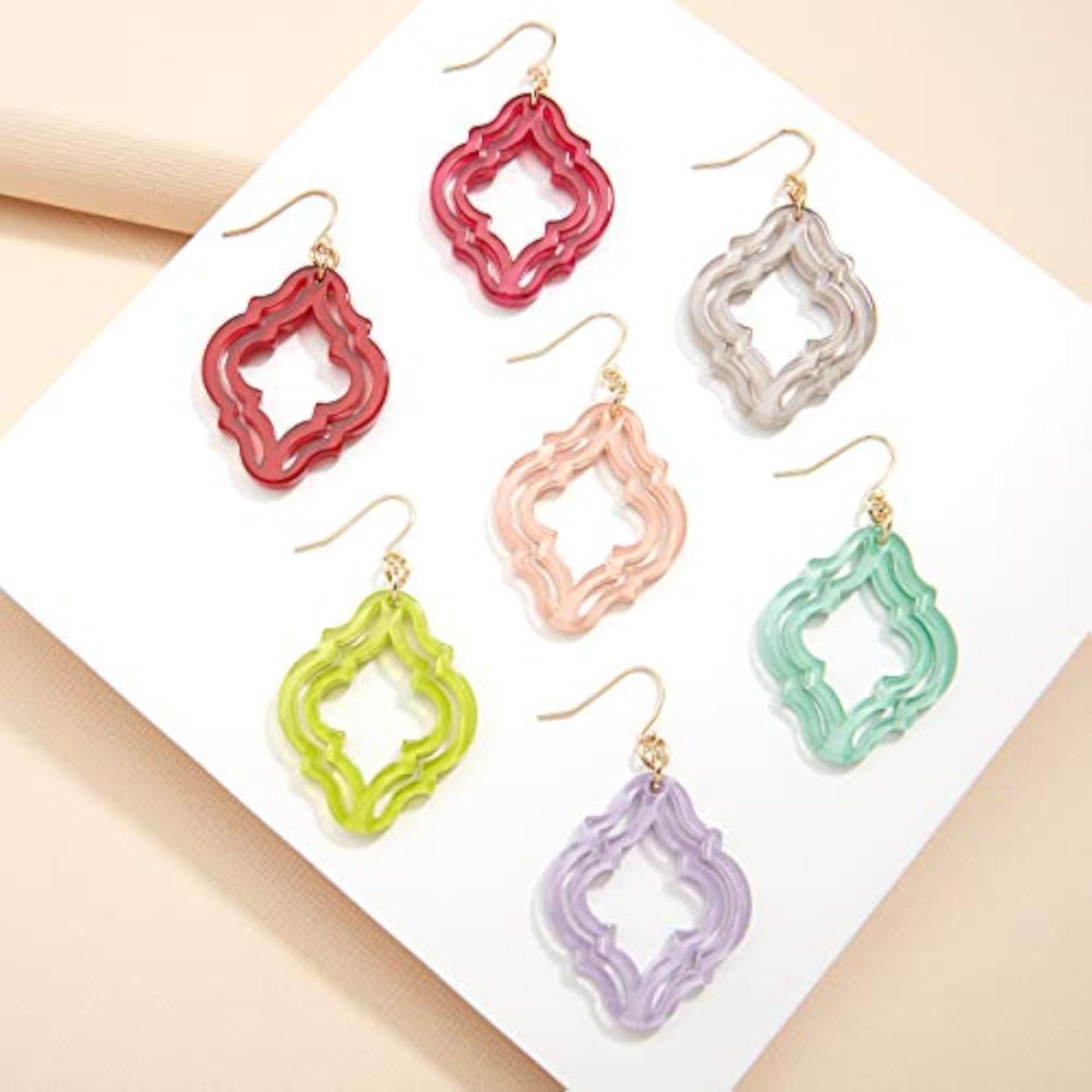 Women's Imperial Lattice Dangle Earrings