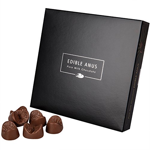 Edible Anus Milk Belgian Chocolate Gift Rude Gay Naughty Anal Novelty Sweets