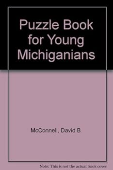 Paperback Puzzle Book for Young Michiganians Book