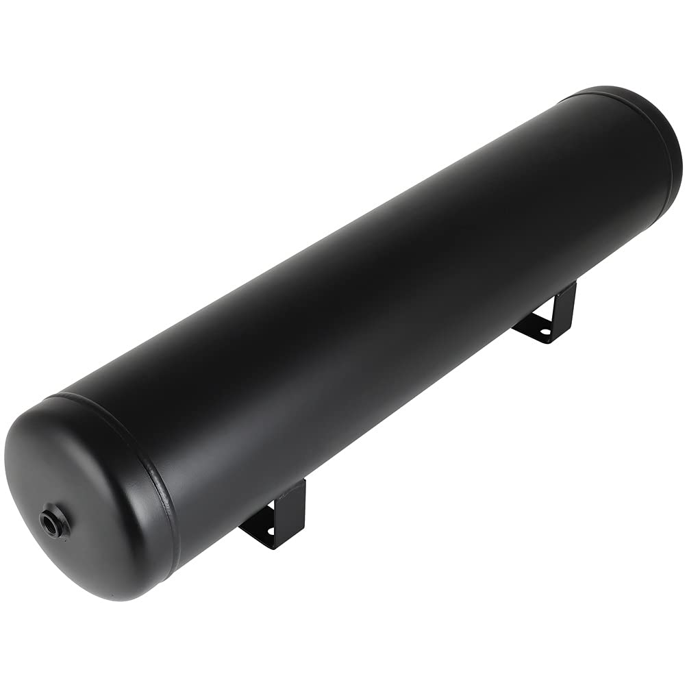 Ineedup 5 Gallon (18 Liter) 9 Ports Suspension Air Ride Bag Train Truck Horn Air Tank Car Horn Tank 200 PSI
