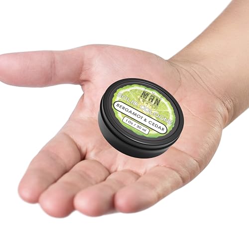 The Man Brand Solid Cologne Men'S Bergamot And Cedar Solid Cologne Balm thumb #1