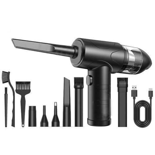 NiuLumea Spolverino elettrico ricaricabile con luce LED, 100000 giri/min potente