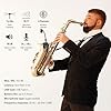 Xvive U7 Saxophone Microphone Wireless System, Wireless Microphone for Saxophones, Trumpet, Trombone Brass Instruments, 2.4 GHz,with Case #3