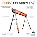 Bora Portamate Speedhorse XT Sawhorse Pair- Two pack, 30-36 inch height adjustable Legs, Metal Top for 2x4, Heavy Duty Pro Bench Saw Horse for Contractors, Carpenters - PM-4550T,Orange
