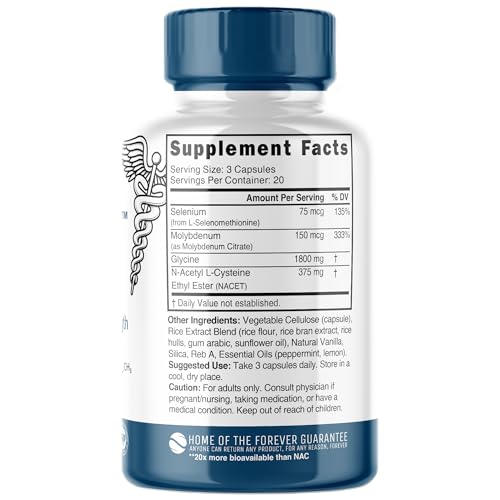 Nature's Fusions NACET 375mg Glynac Supplement