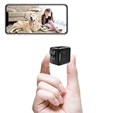 隠しカメラ 防犯カメラ WiFi 小型カメラ ペットカメラ iphone対応 監視カメラ スマホ連動 ワイヤレス 屋外/室内 スパイカメラ 見守りカメラ ネットワークカメラ 赤外線 暗視 玄関ドア 工事不要 USB充電 IOS/Android対応 日本語取扱説明書付 ブラック